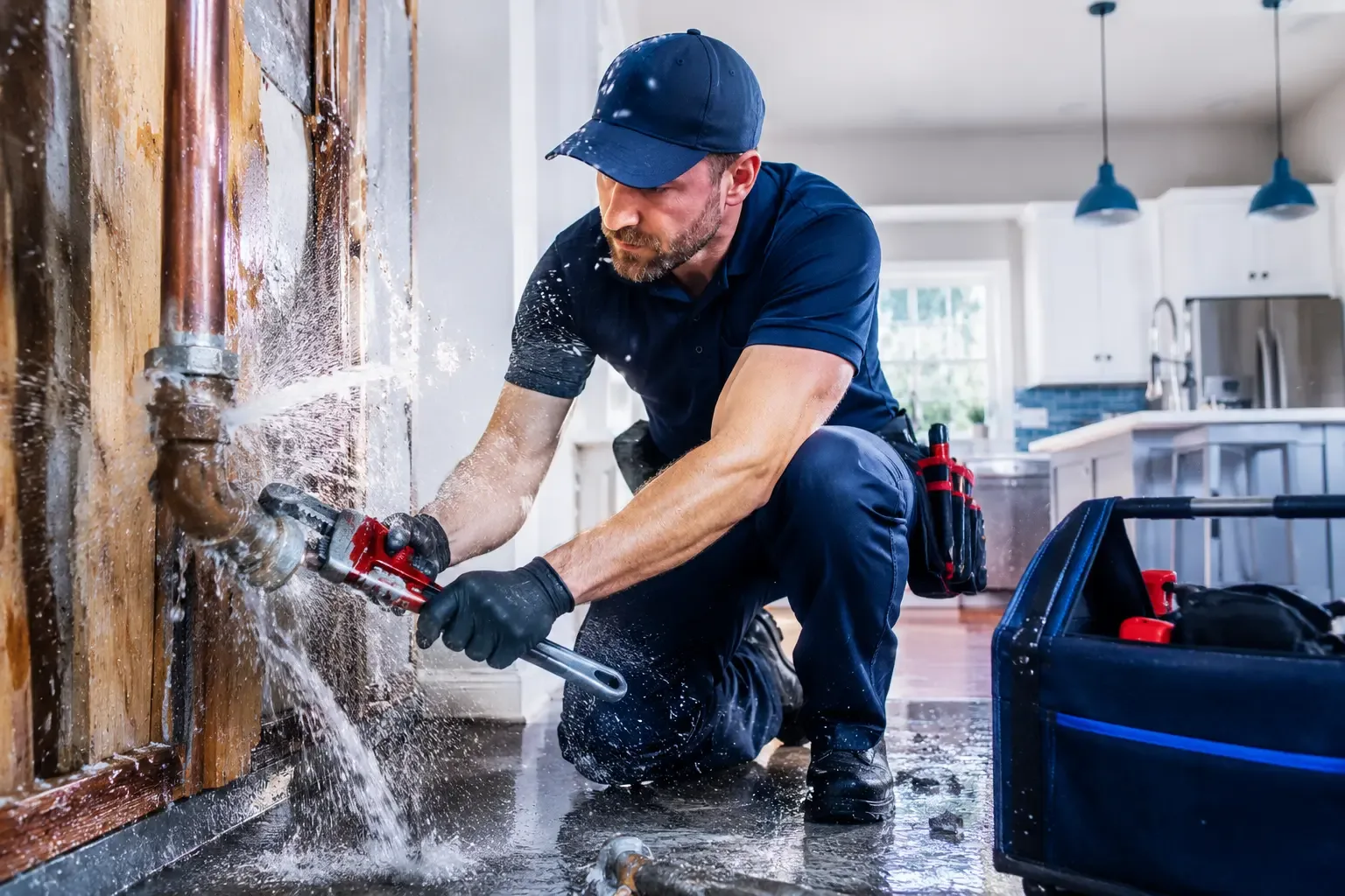 Local emergency pipe repair professionals in Chickasaw, OH